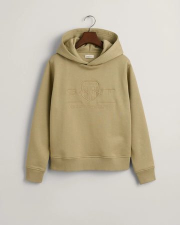 Φούτερ Με Κουκούλα Tonal Shield Για Έφηβους (Outlet) GANT
